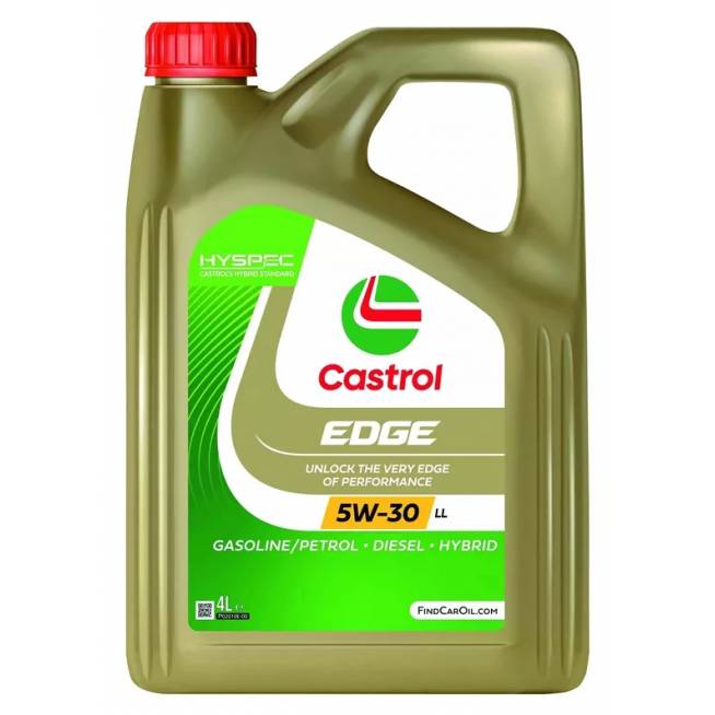 Variklių alyva Castrol Edge Titanium FST LL 5W - 30, sintetinis, lengviesiems automobiliams, 4 l