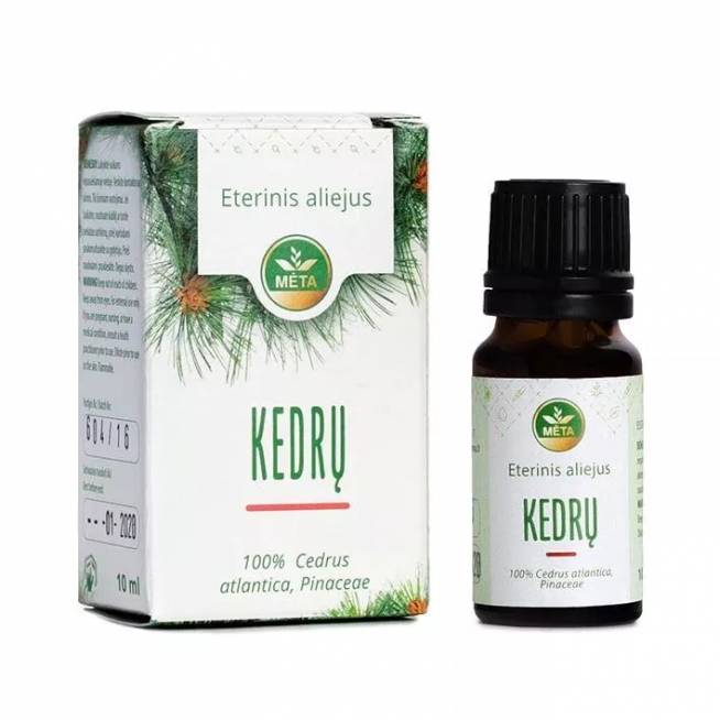 Kedrų eterinis aliejus Mėta, 10 ml