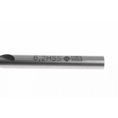 Grąžtas Forte Tools, metalas/ketui, hss, tiesus, 6.5 mm x 10.1 cm