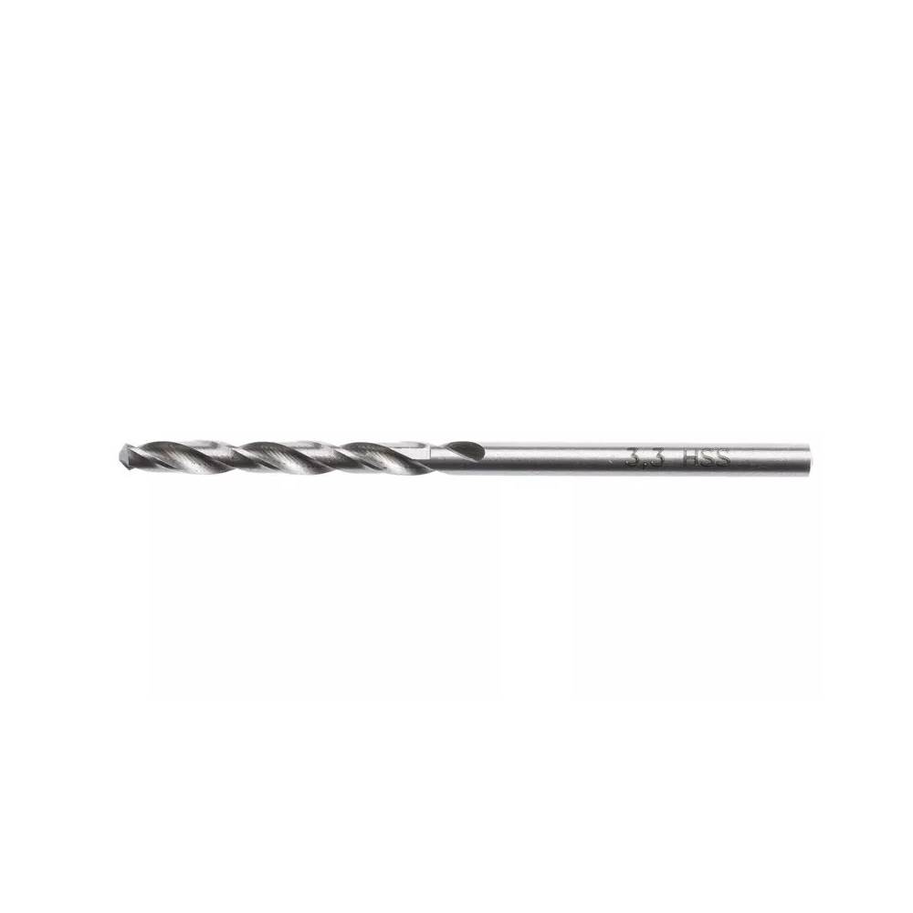 Grąžtas Forte Tools, metalas/ketui, hss, tiesus, 3.3 mm x 6.5 cm