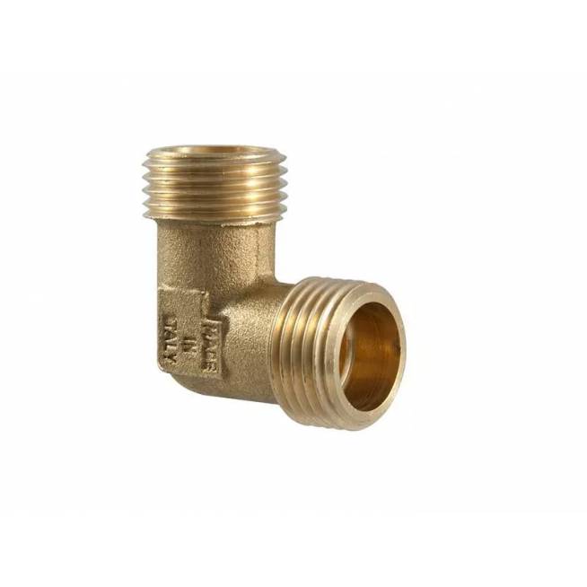 Alkūnė TDM Brass 212L, 90 °, 1/2", žalvaris