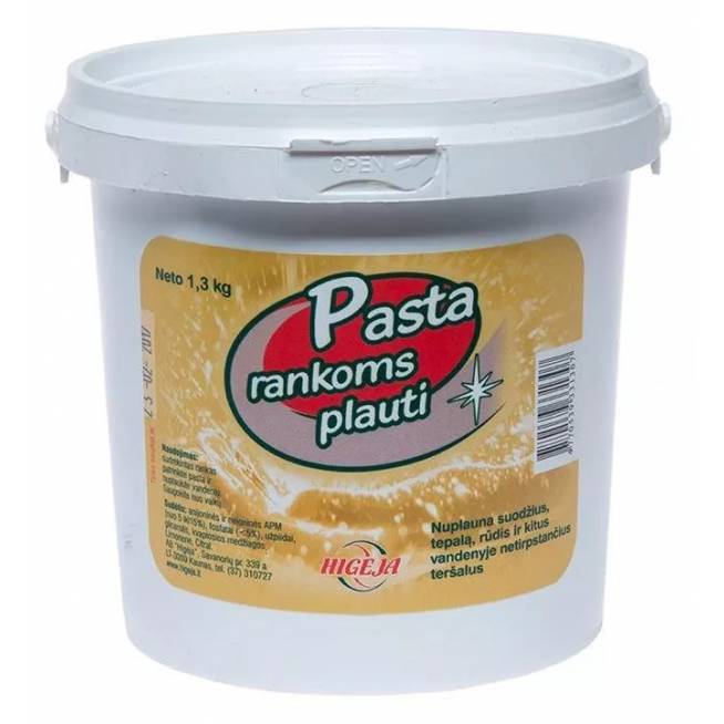 Rankų plovimo priemonė Higėja Pasta, 1300 ml