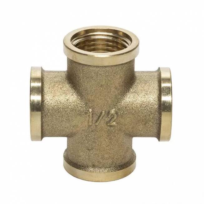 Jungtis TDM Brass 204, 1/2 colio - vidinis sriegis, 1/2"