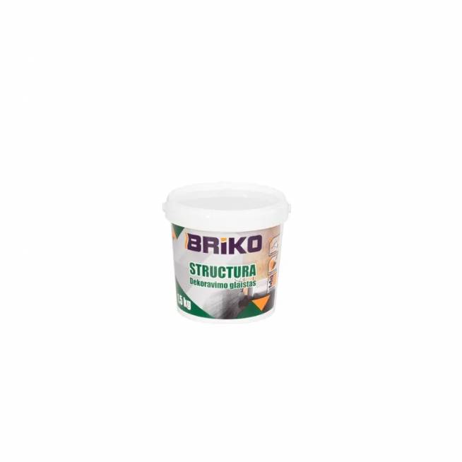 Glaistas Briko Structura, paruoštas naudoti, balta, 1.5 l