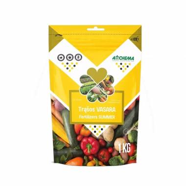 Trąšos daržovėms, gėlėms, dekoratyviniams augalams Agrochema Summer, birios, 1 kg