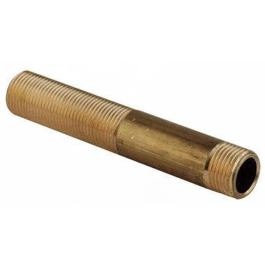 Ilgasriegis TDM Brass 105S, 3/4 colio - išorinis sriegis, 3/4" x 100mm