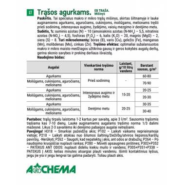 Trąšos agurkams Agrochema, birios, 1 kg