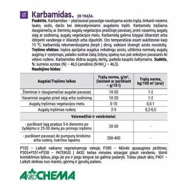 Karbamidas daržui, sodo augalams Agrochema, birios, 1 kg