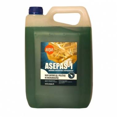 Antiseptikas Asepas-1, žalsva, 5 l