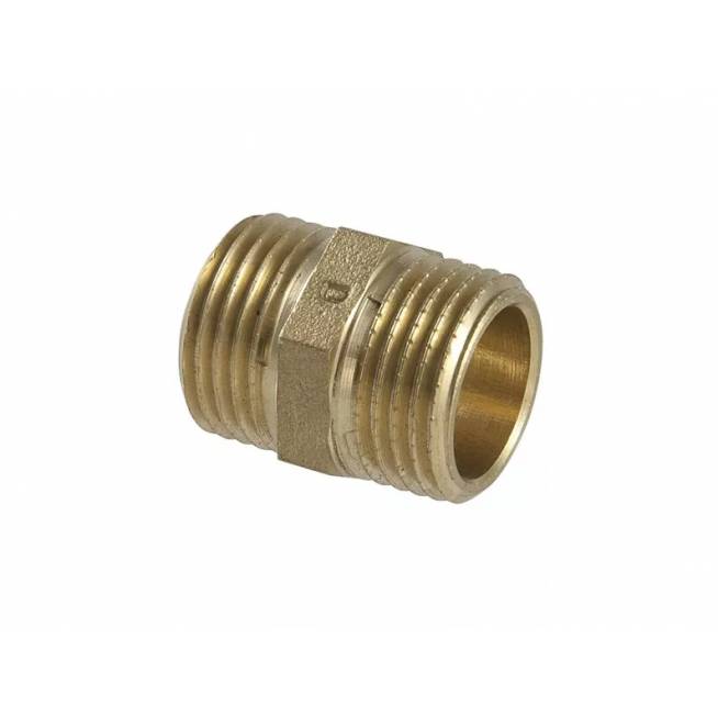 Jungtis TDM Brass 108S, 1/2 colio - išorinis sriegis, 1/2" x 1/2"