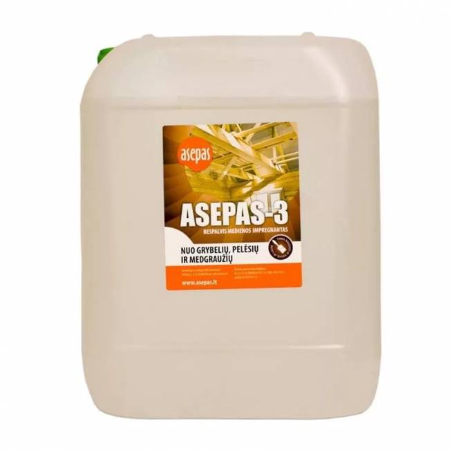 Antiseptikas Asepas-3, skaidri, 10 l