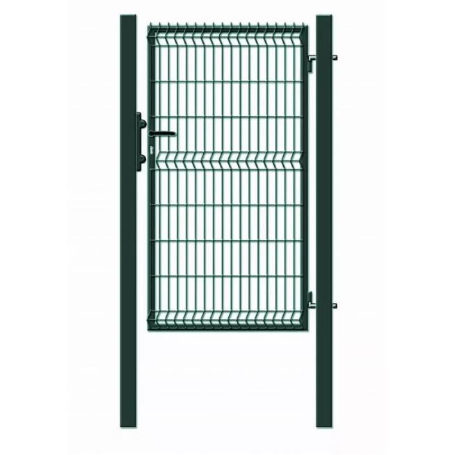 Varteliai segmentiniu užpildu Garden Center Gate RAL6005, 100 cm x 173 cm, žalia