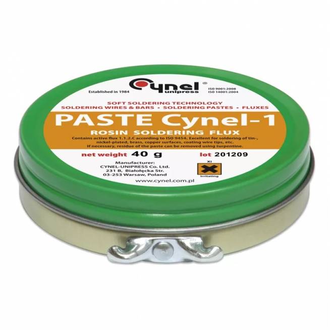 Litavimo pasta Cynel Unipress, 40 g