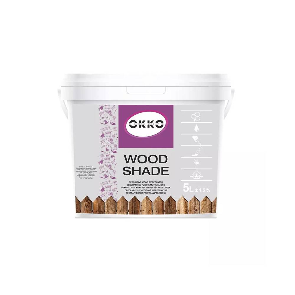 Impregnantas Okko Wood Shade, pilka, 1 l