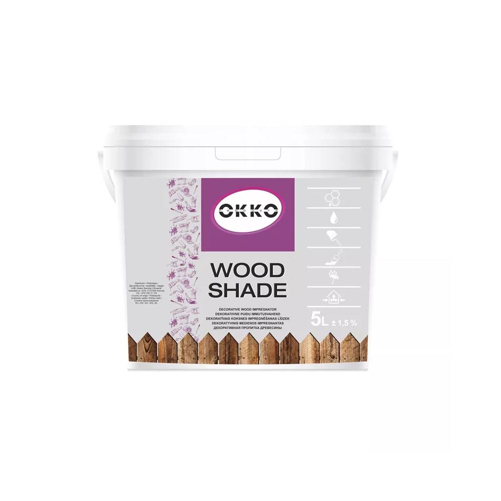 Impregnantas Okko Wood Shade, gelsva/šviesus ąžuolas, 5 l