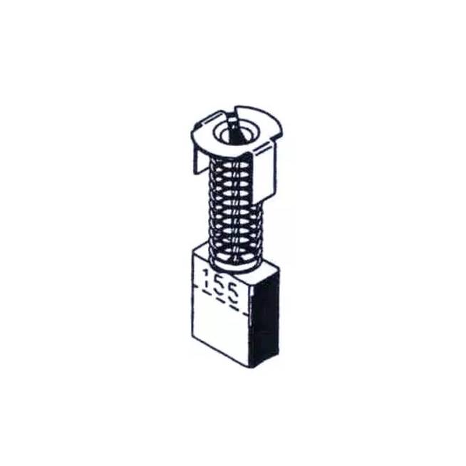 Šepetėlis Haushalt, 6.5 mm x 13.5 mm x 16 mm, 2 vnt.