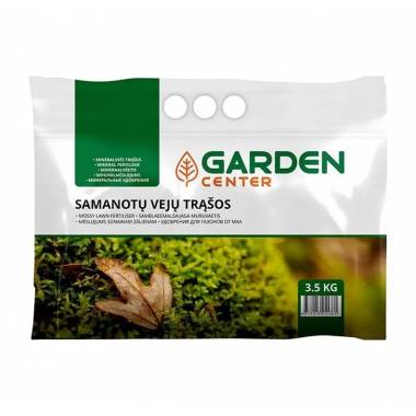 Trąšos samanotoms vejoms Garden Center, granuliuotos, 3.5 kg