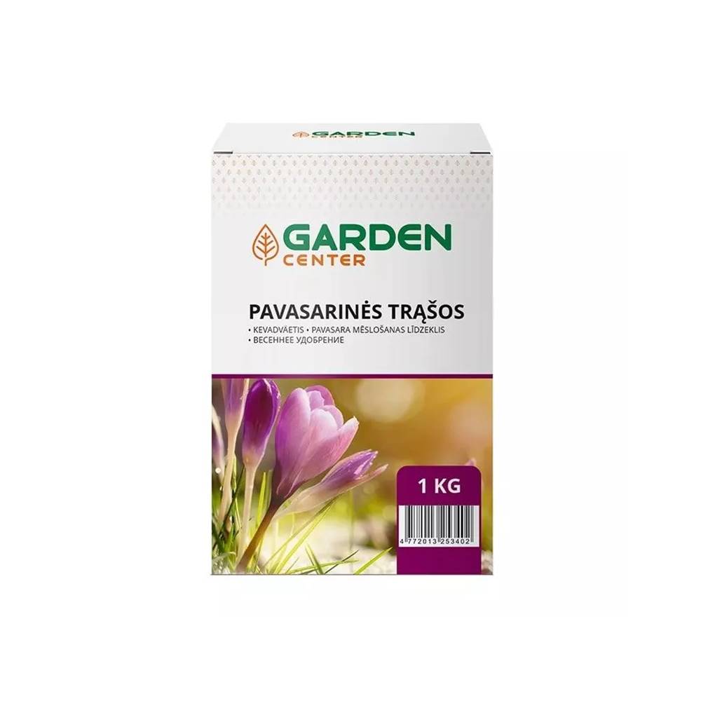 Trąšos daržovėms, vaismedžiams, dekoratyviniams augalams Garden Center Spring, birios, 1 kg