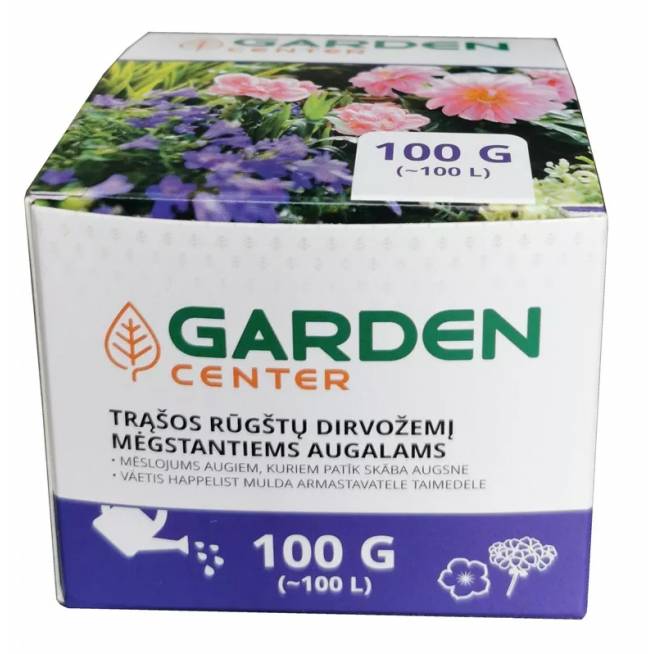 Dirvožemio rūgštintojas šilauogėms Garden Center, birios, 0.1 kg