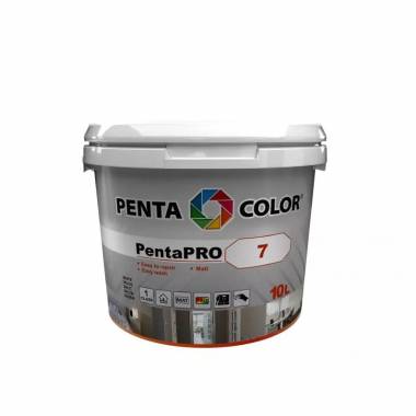 Dažai Pentacolor PentaPro Wall 7, balta, 10 l