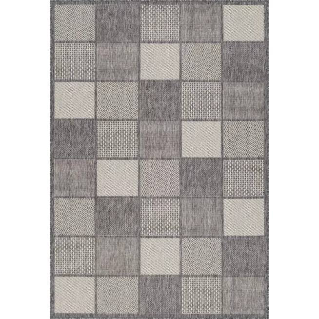 Kilimas lauko terasoms Domoletti Dawn 85-E GU6, pilkas, 120 cm x 65 cm