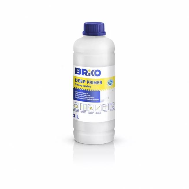 Gruntas giluminis Briko, balta, 1 l