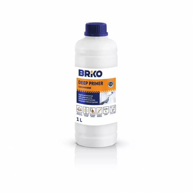 Gruntas giluminis Briko, balta, 1 l