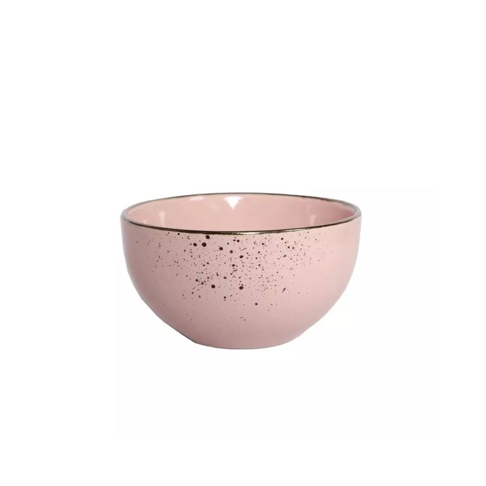 Dubenėlis Domoletti Speckle Pink, rožinė, 13.8 cm, 0.636 l