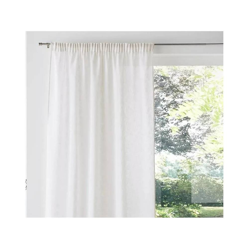 Dieninė užuolaida Domoletti Voile W191-70008, kreminė, 400 cm x 260 cm