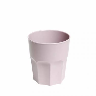 Plastikinė stiklinė Okko 003301674, 380 ml, 8.5 cm, polipropilenas (pp), rožinė