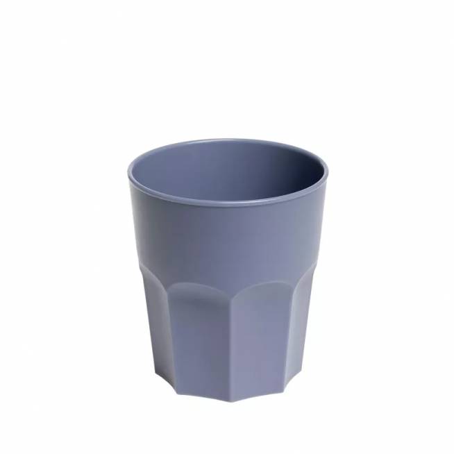 Plastikinė stiklinė Okko 003301832, 380 ml, 8.5 cm, polipropilenas (pp), mėlyna