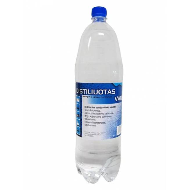 Distiliuotas vanduo, 2 l