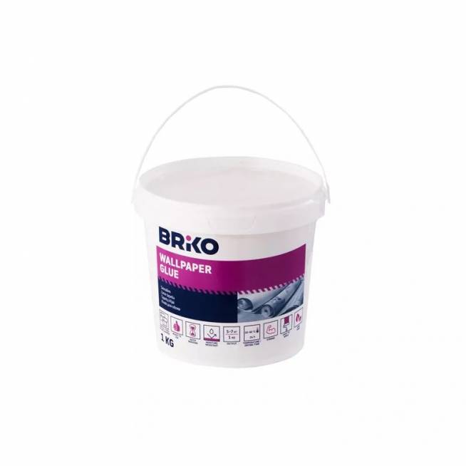 Tapetų klijai Briko Ready Bond, 1 kg