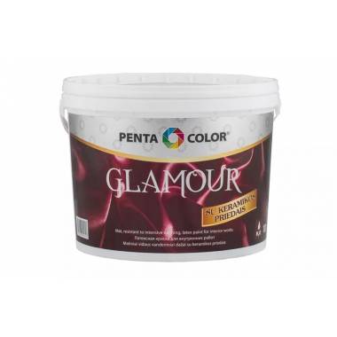 Dispersiniai dažai Pentacolor Glamour, balta, 10 l