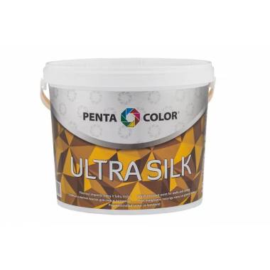 Dispersiniai dažai Pentacolor Ultra Silk, balta, 5 l