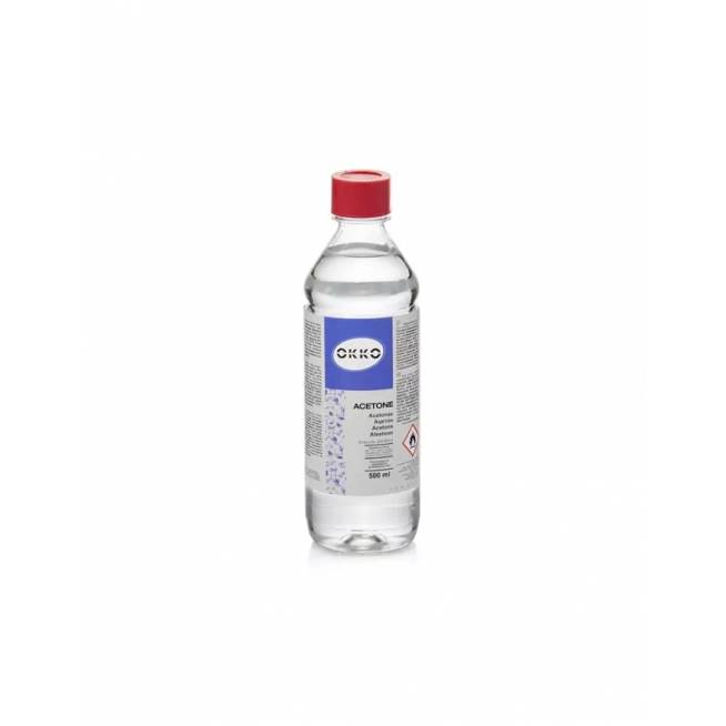 Acetonas, vidaus ir lauko Okko, 0.5 l