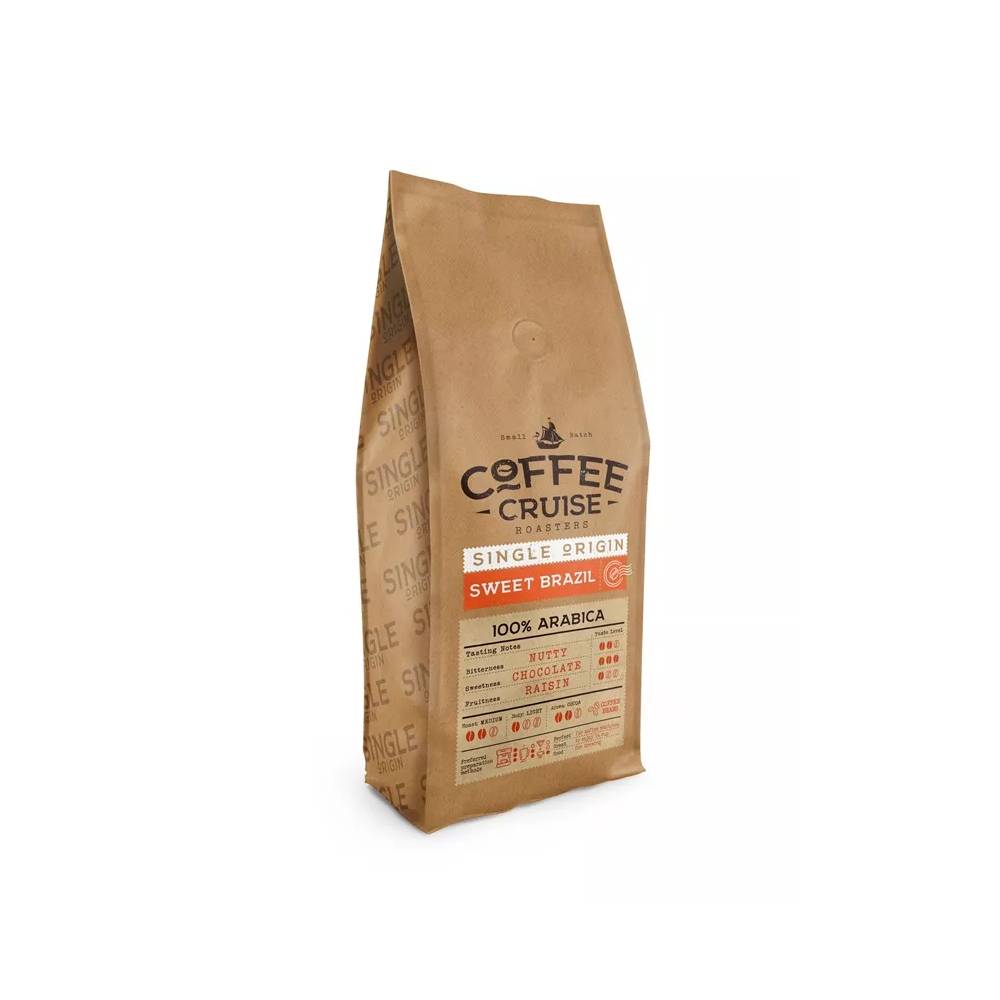 Kavos pupelės Coffee Cruise Sweet Brazil, 1 kg