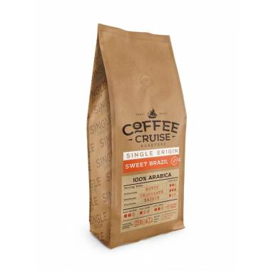 Kavos pupelės Coffee Cruise Sweet Brazil, 1 kg