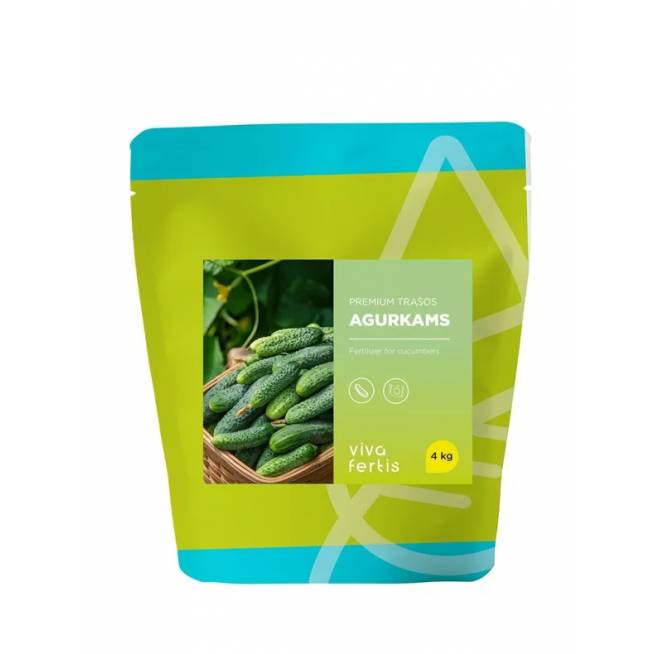 Trąšos agurkams Viva Fertis PREMIUM, granuliuotos, 4 kg