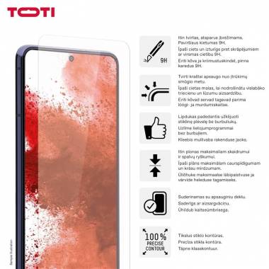 Telefono apsauginis stiklas Toti Galaxy A15/A15 5G