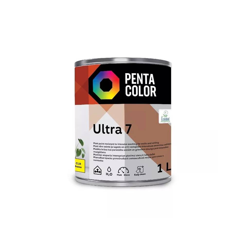 Dažų bazė Pentacolor 7, emulsiniai, matinis, 1 l