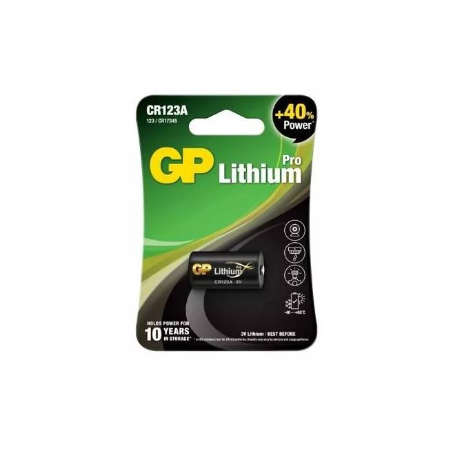 Elementai GP Lithium, CR123A, 3 V