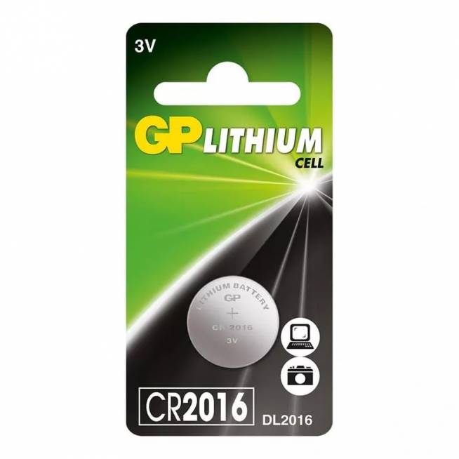 Ličio baterija GP Batteries GPPBL2016006, CR2016, 3 V