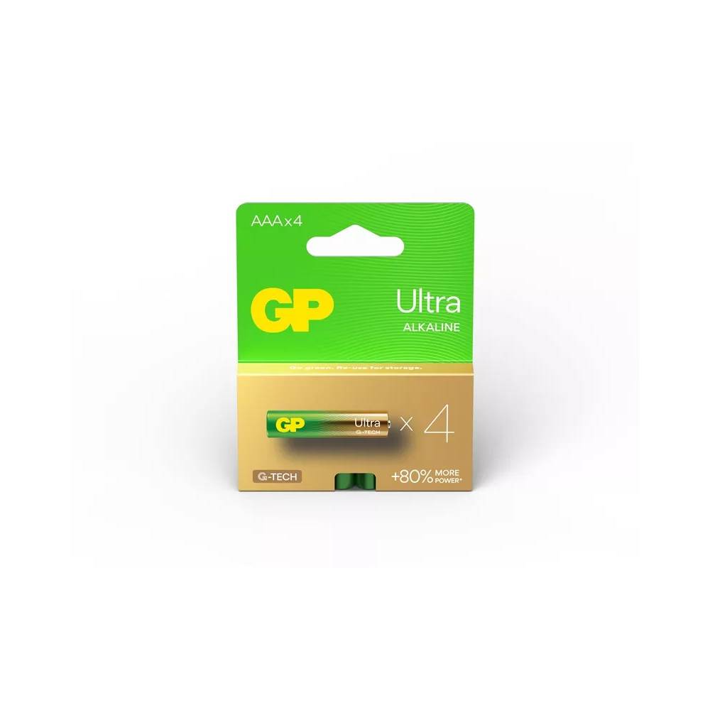 Elementai GP GPPCA24AU644, AAA, 1.5 V, 4 vnt.