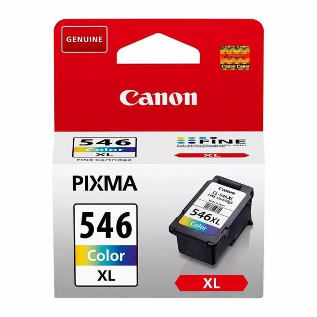 Rašalinio spausdintuvo kasetė Canon CL-546X, įvairių spalvų, 13 ml