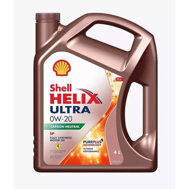 Variklių alyva Shell Helix Ultra 0W - 20, sintetinis, lengviesiems automobiliams, 5 l