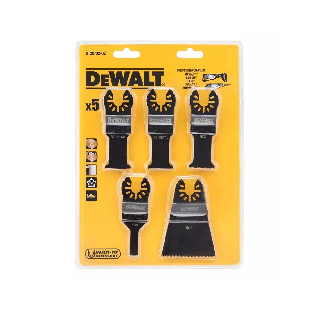 Antgaliai Dewalt DT20732-QZ, 5 vnt.