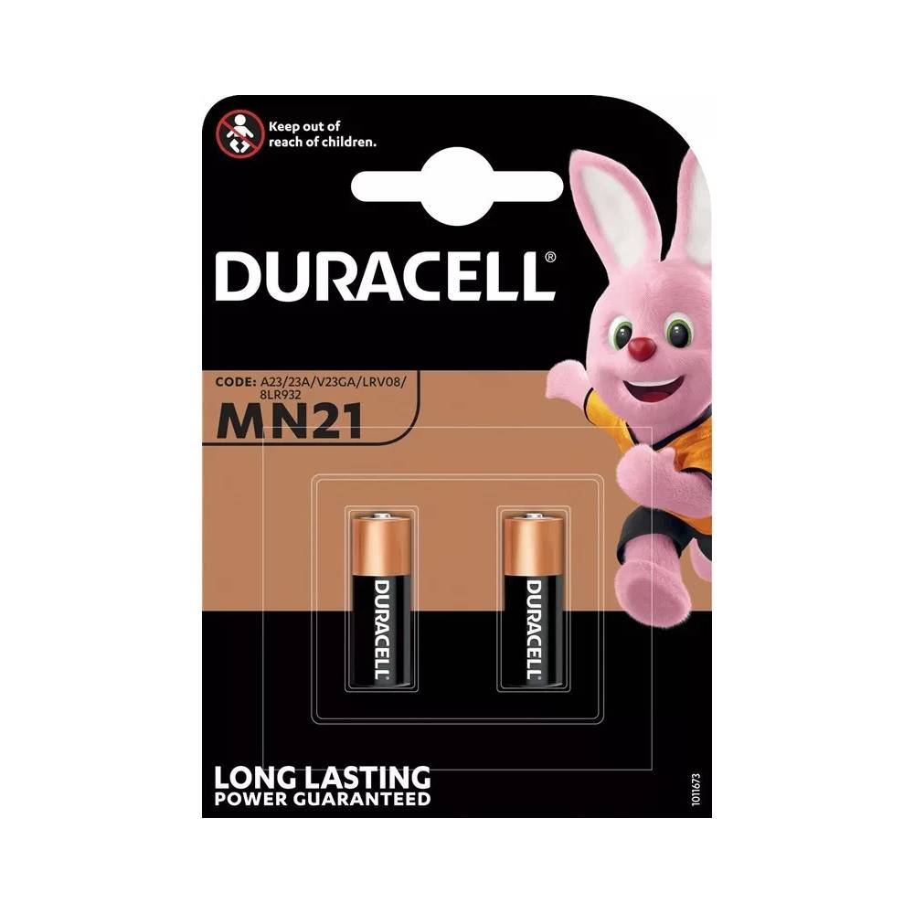 Elementai Duracell MN21, 2 vnt.