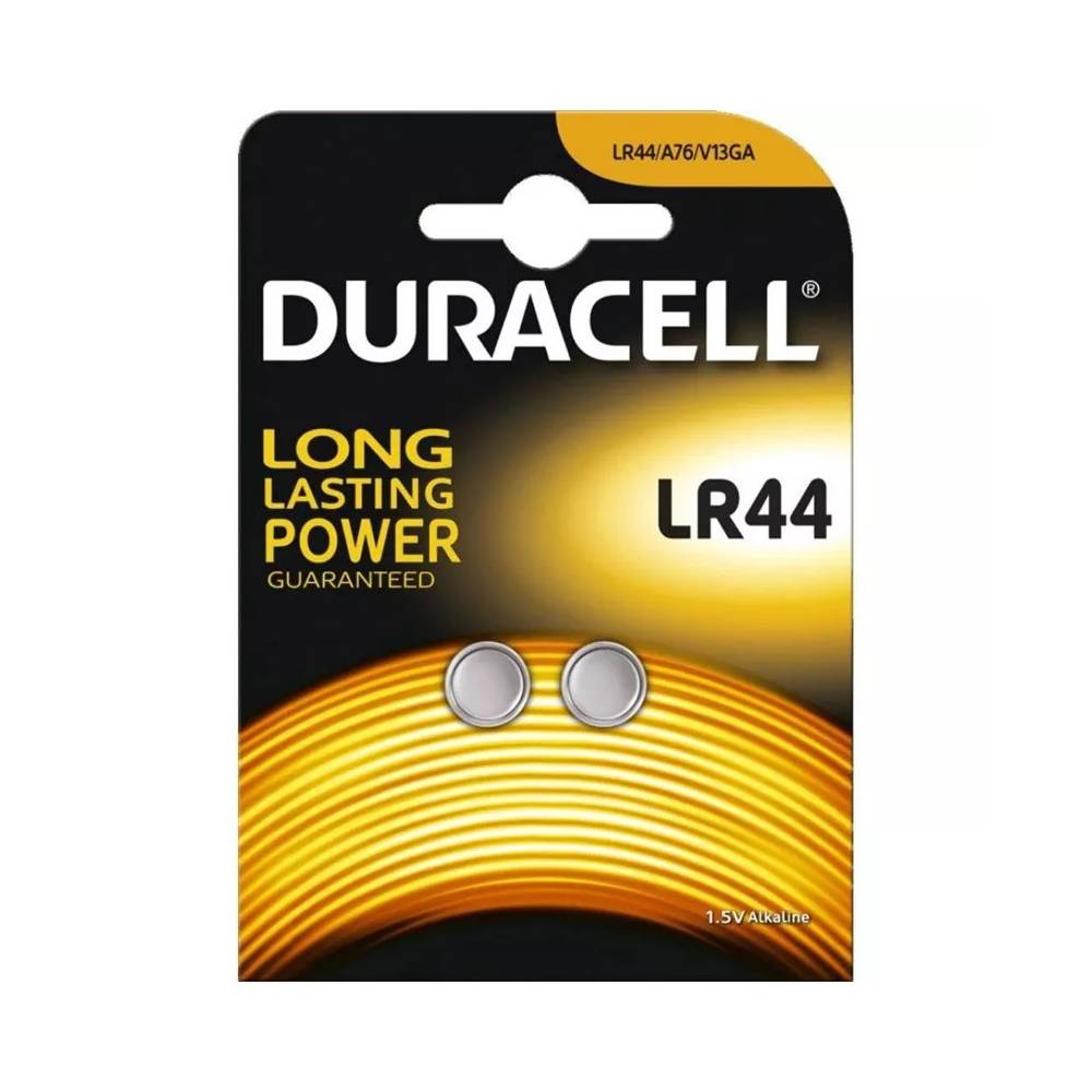 Elementai Duracell LR44, 2 vnt.