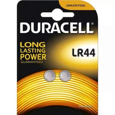 Elementai Duracell LR44, 2 vnt.